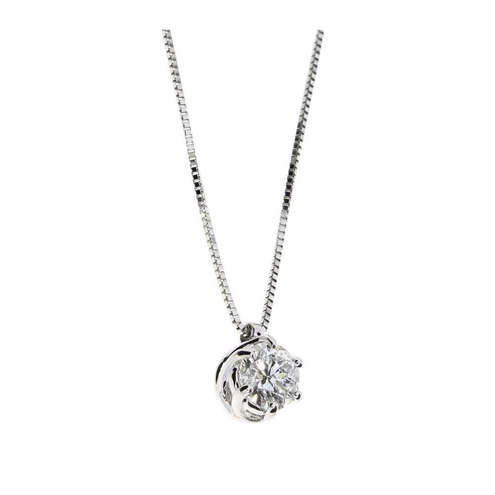 Collana Salvini Lavinia in oro bianco con diamante ref. 20076886