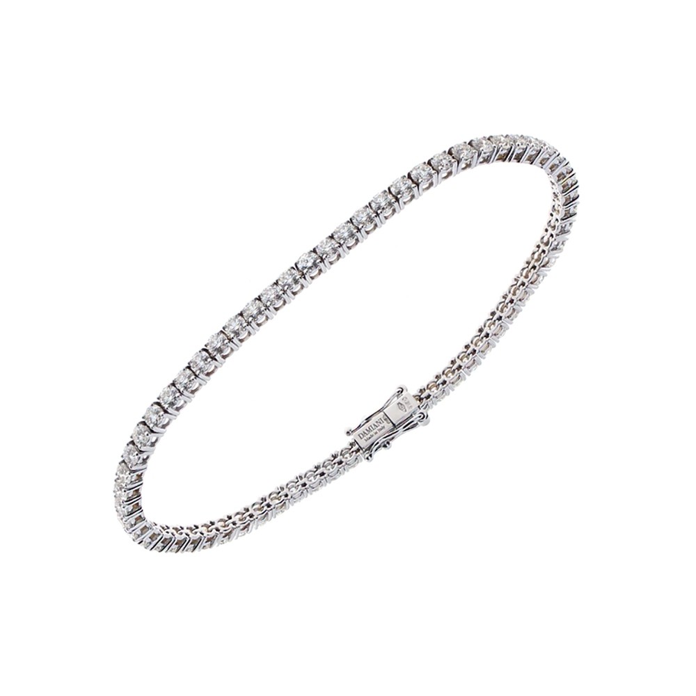 Bracciale tennis Damiani Timeless in oro bianco e diamanti ref. 20084839