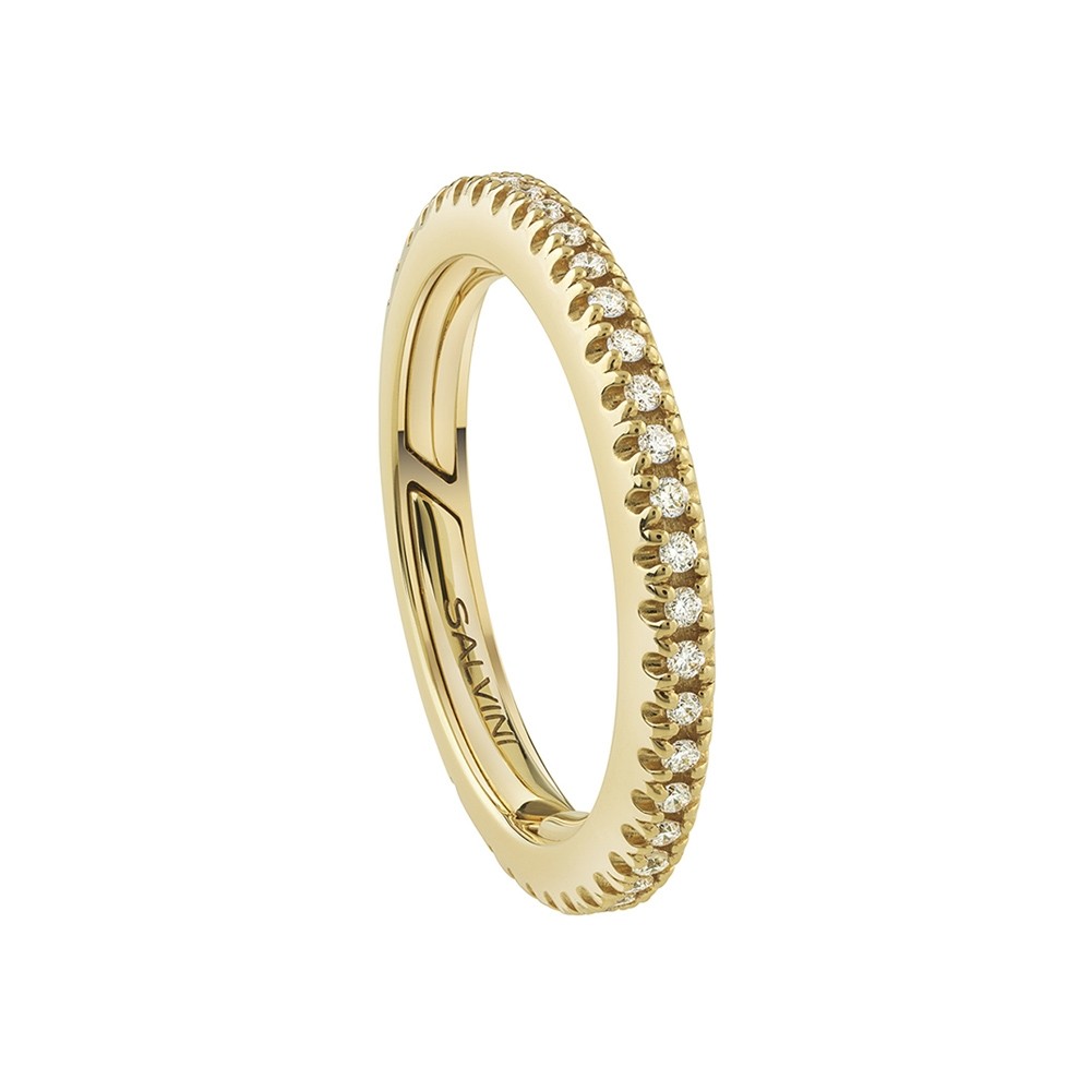 Anello Salvini Per Sempre in oro giallo con diamanti ref. 20086471