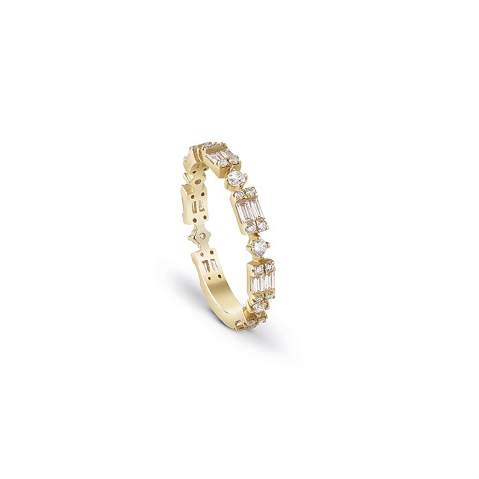 Anello Salvini Magia in oro giallo con diamanti ref. 20094130