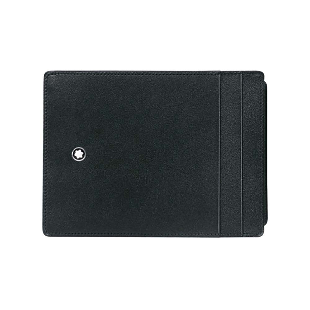 PORTA CARTE DI CREDITO MONTBLANC IN PELLE NERO MEISTERSTÜCK ref. 2665