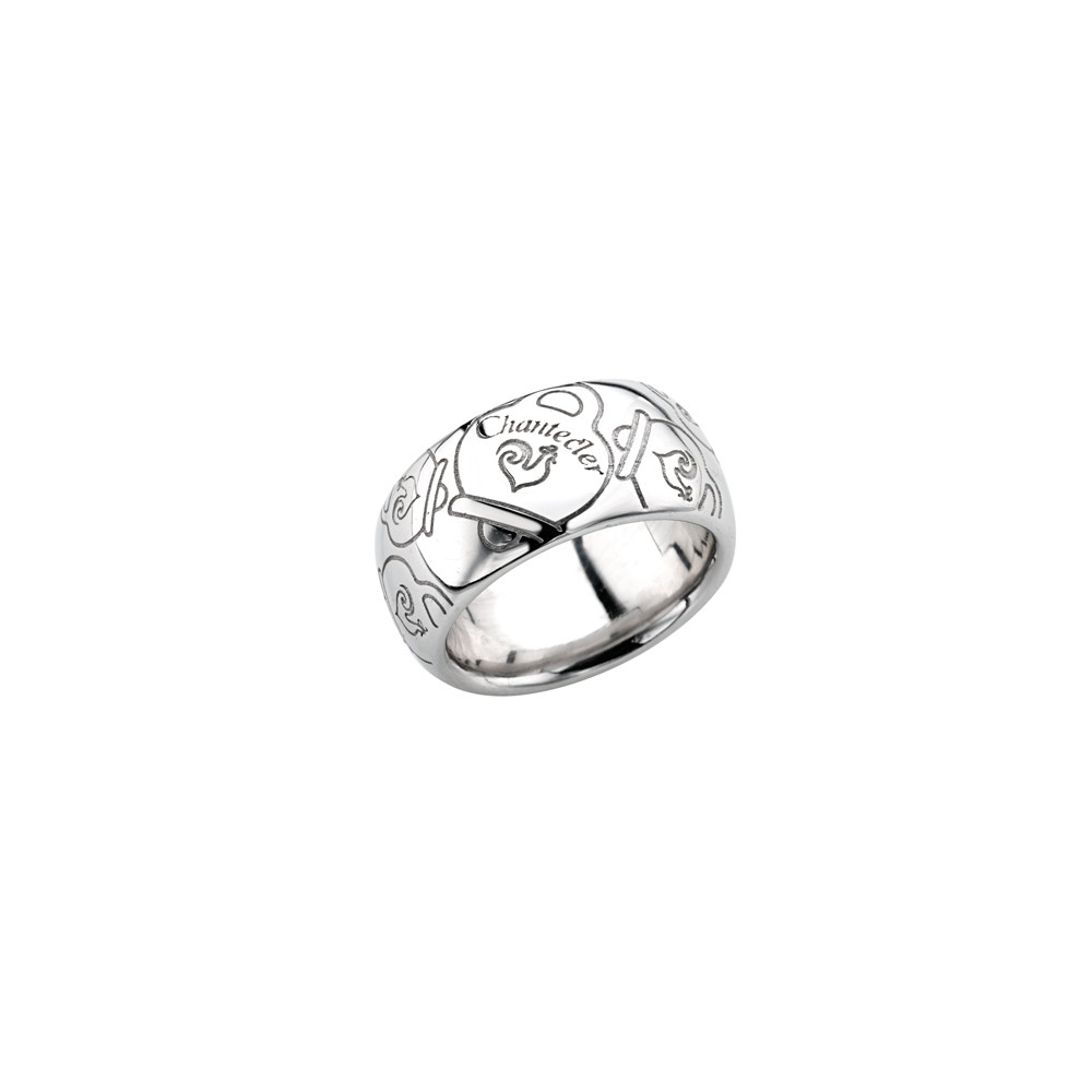 Anello fede Chantecler in argento ref. 29363