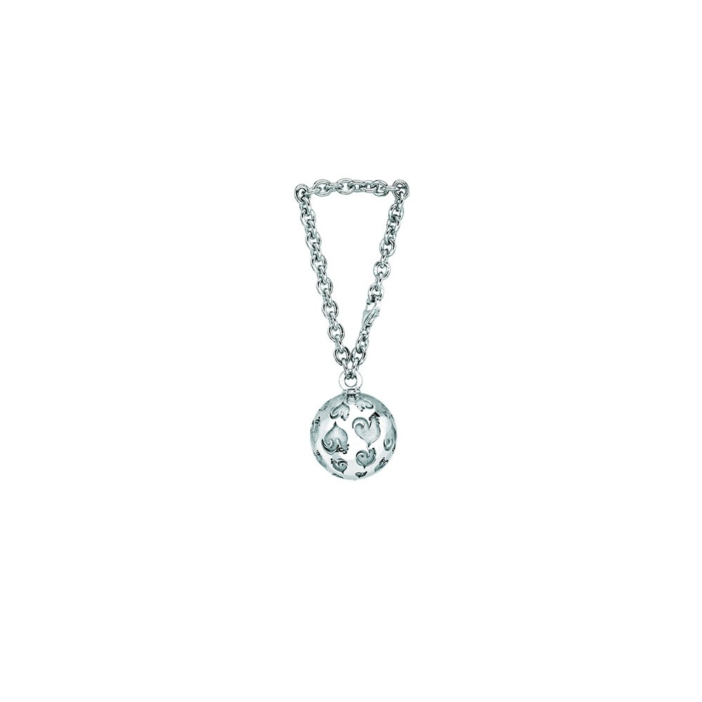 Portachiavi a sfera Chantecler in argento ref. 29417