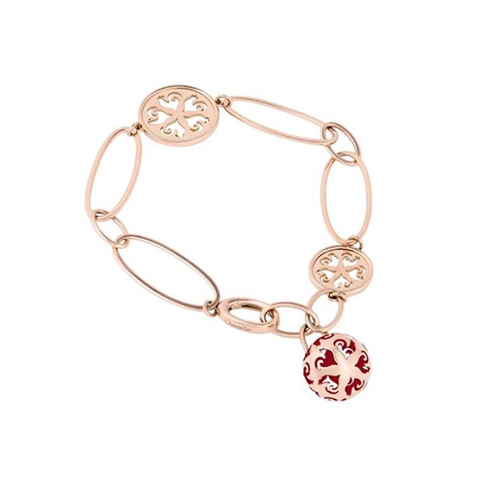 Bracciale Chantecler oro rosa con elementi traforati ref. 33074