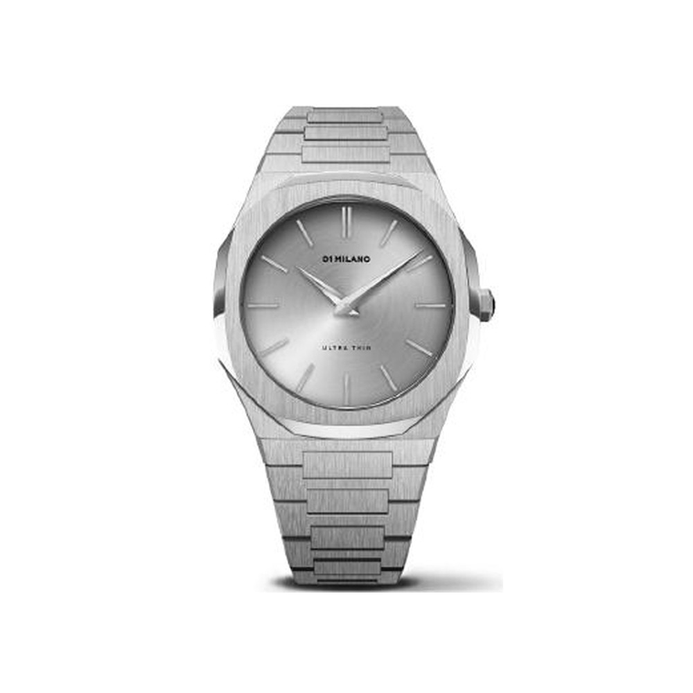 ULTRA THIN CASSA 40 mm E BRACCIALE ACCIAIO QUADRANTE ACCIAIO