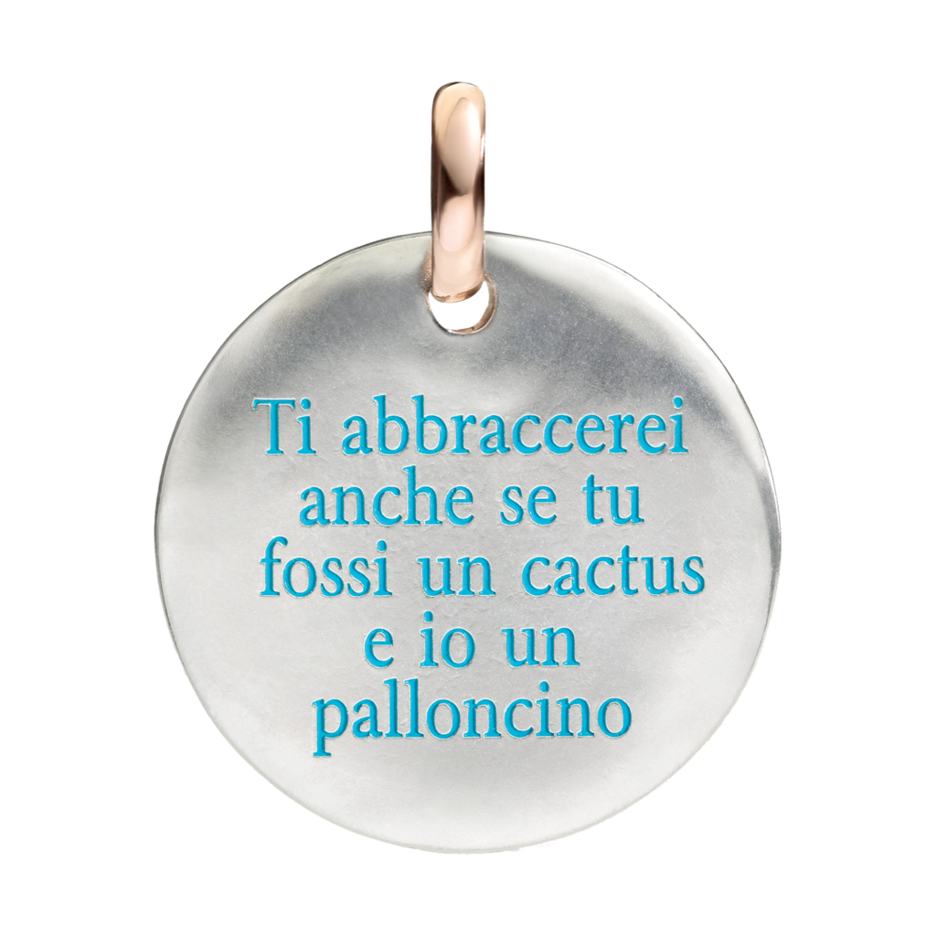 TI ABBRACCEREI ANCHE SE TU FOSSI UN CACTUS E IO UN PALLONCINO