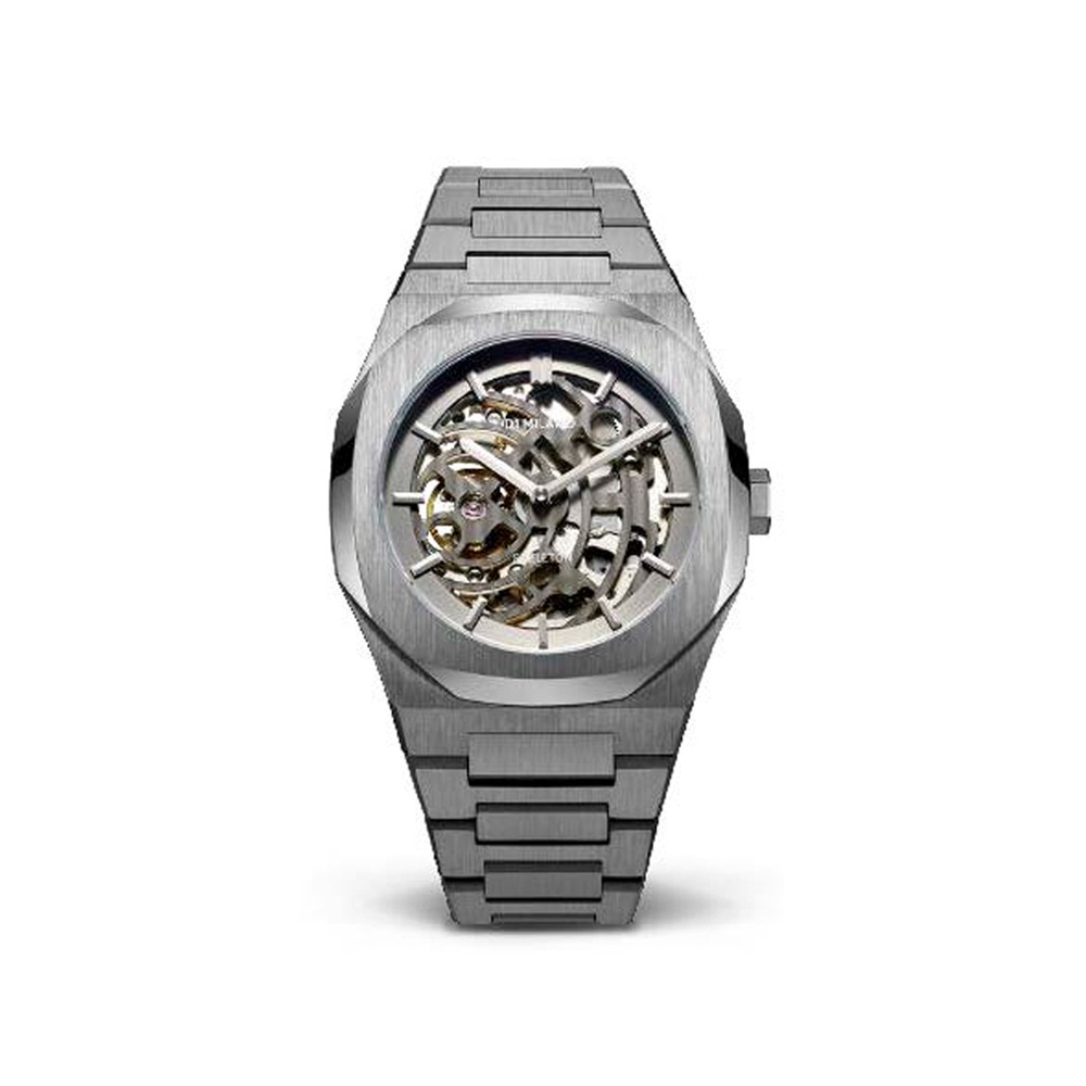 SKELETON IP GUN STAINLESS STEEL BRACELET 