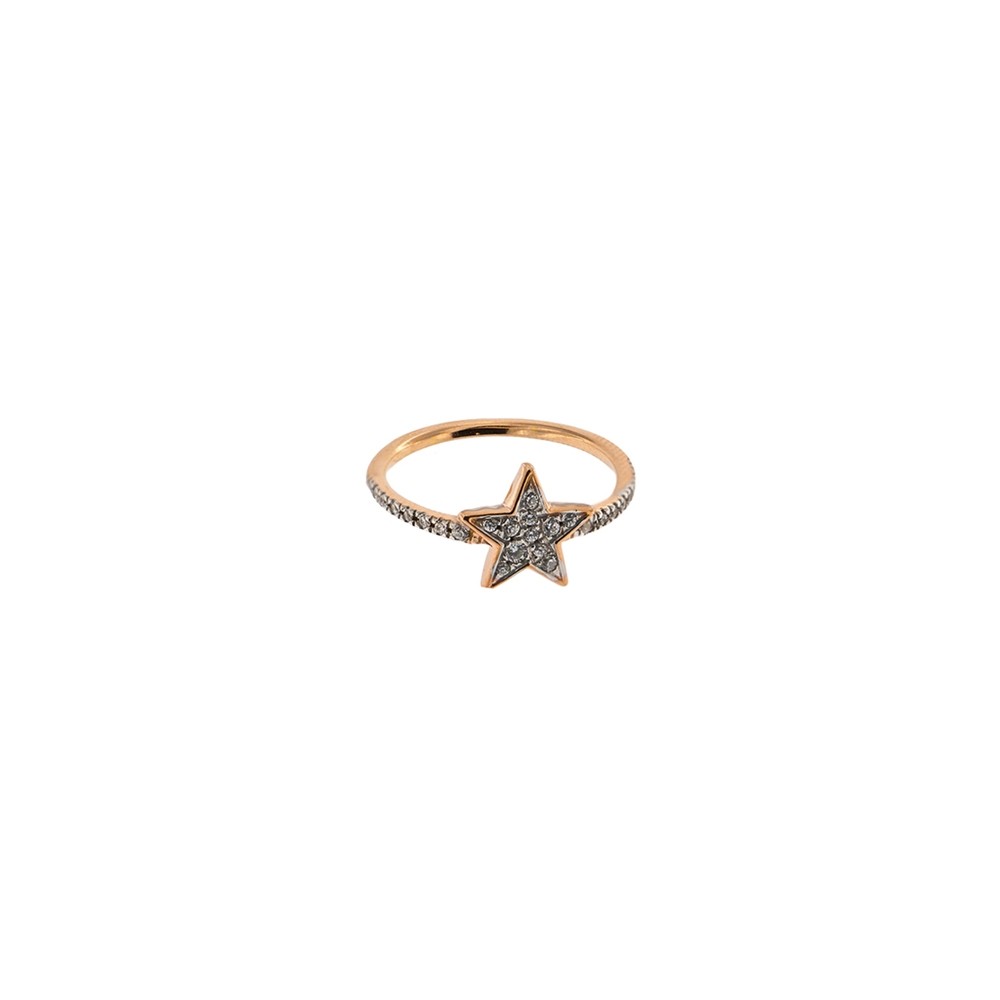ANELLO STELLA ZIRCONI BIANCHI ref. ANZ-004 STE