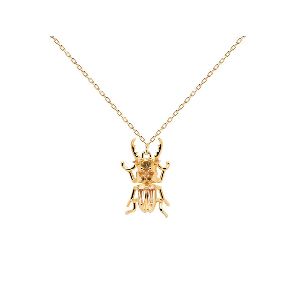 COLLANA AMULETO COURAGE BEETLE ref. CO01-253-U