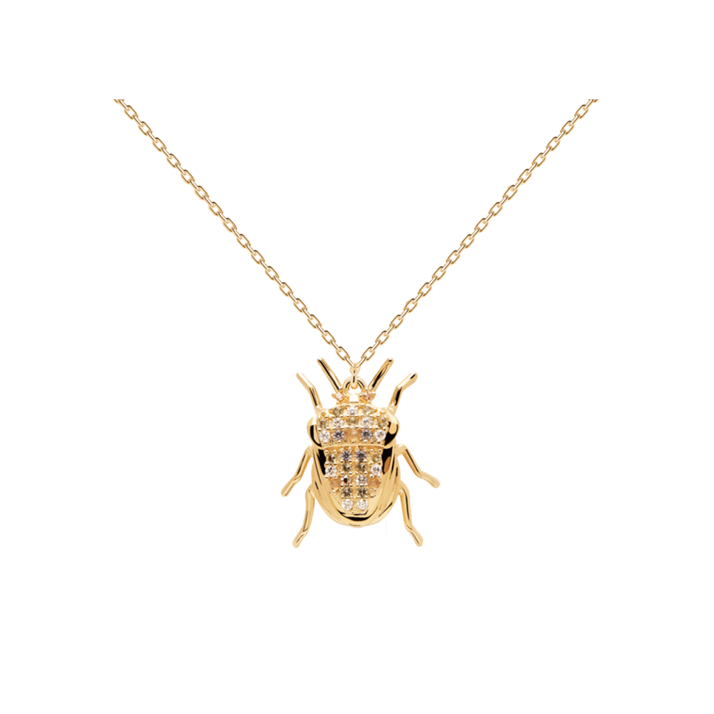 COLLANA AMULETO LUCK BEETLE ref. CO01-254-U