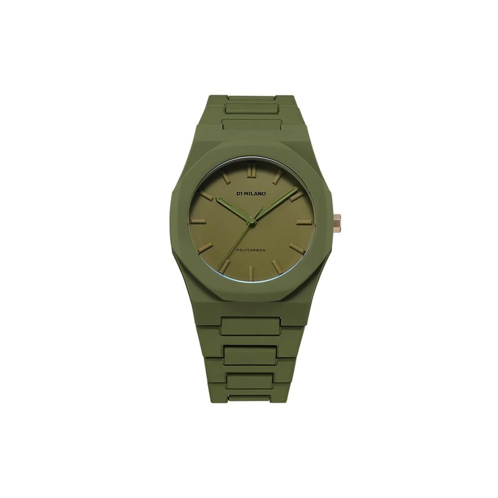 D1 MILANO POLICARBON MILITARY GREEN ref. D1-PCBJ22