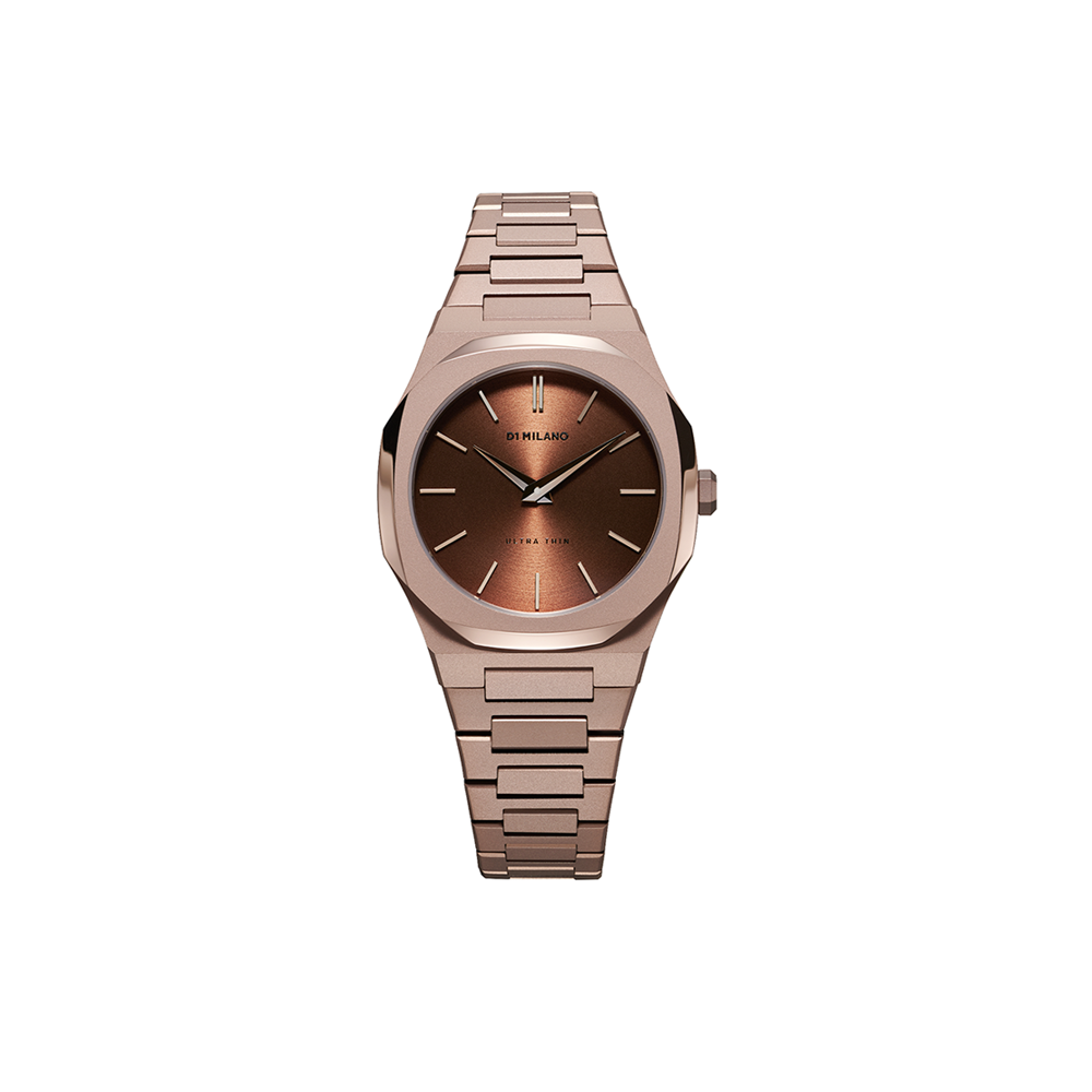 D1 MILANO ULTRA THIN Bracelet 34 mm CHOCO ULTRA THIN ref. D1-UTBL15