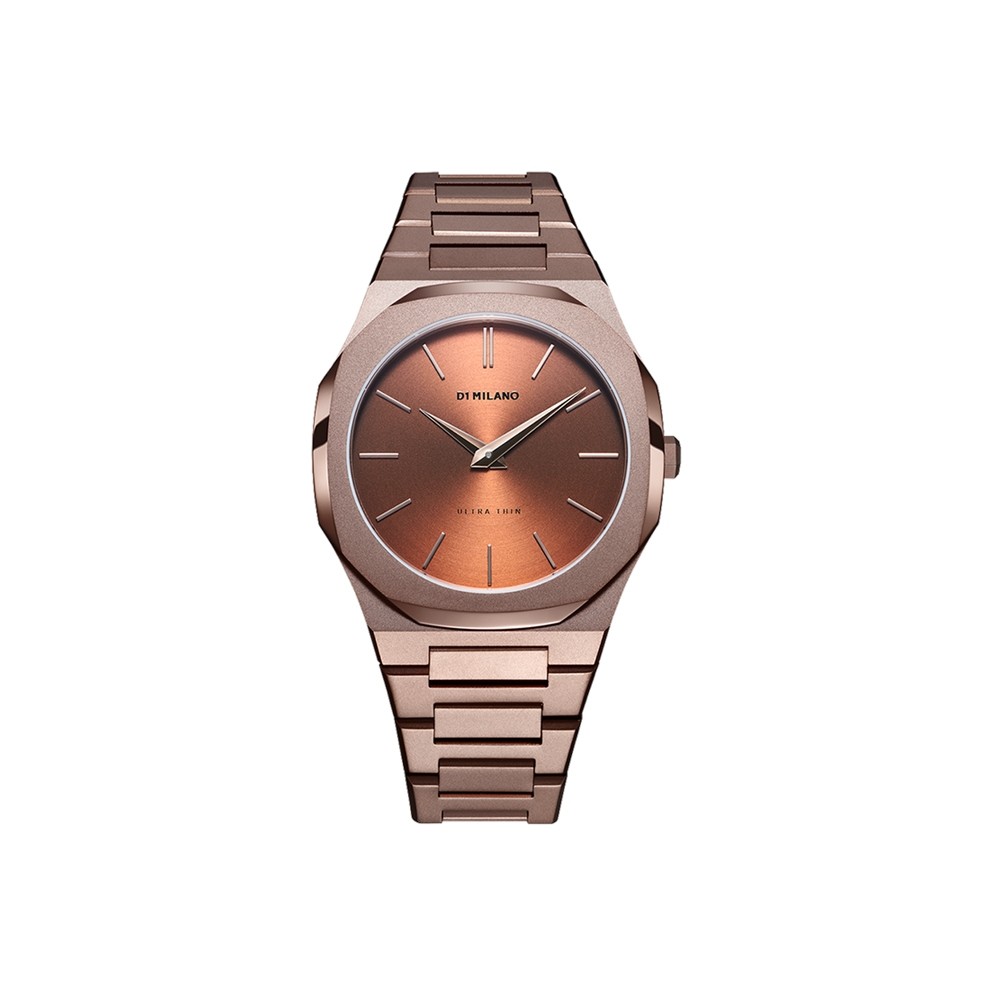D1 MILANO ULTRA THIN Bracelet 40mm CHOCOLATE ref. D1-UTBJ10