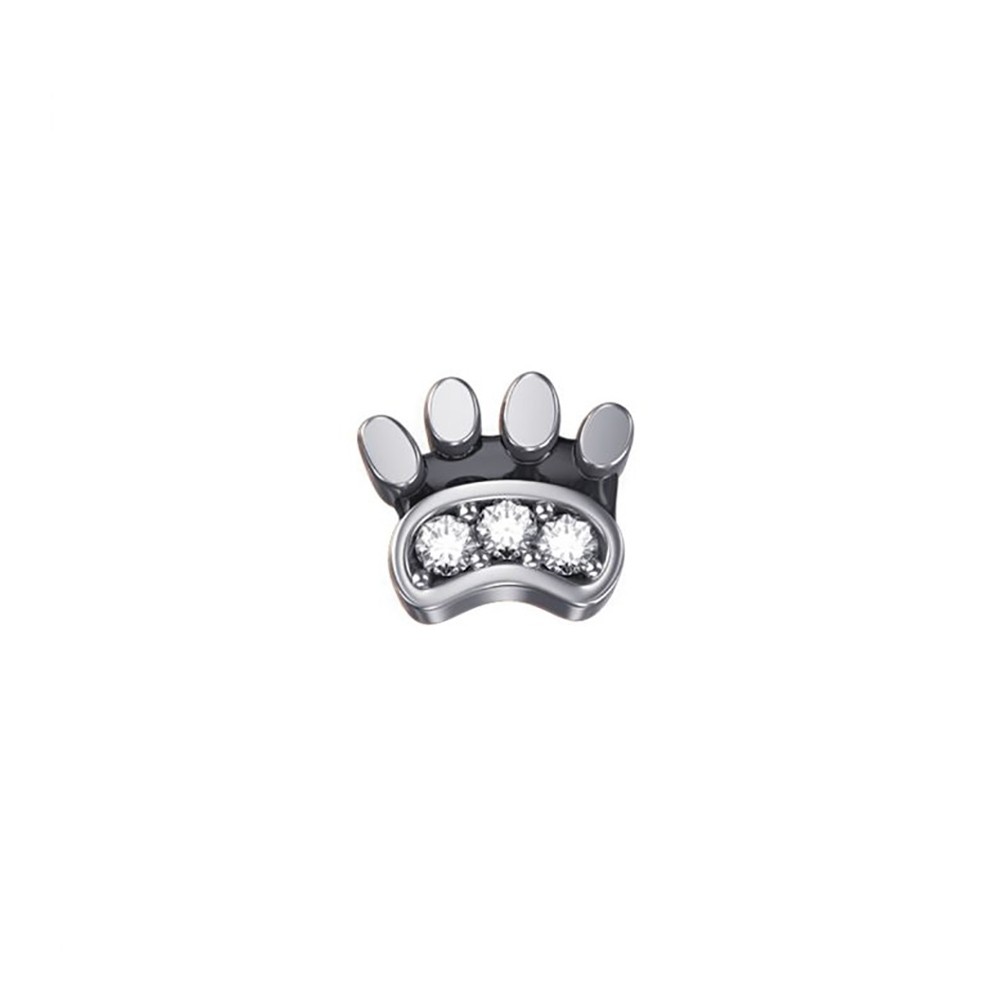 ELEMENTO DONNA ORO ORMA GATTO IN ORO BIANCO E DIAMANTI ref. DCHF7428.001
