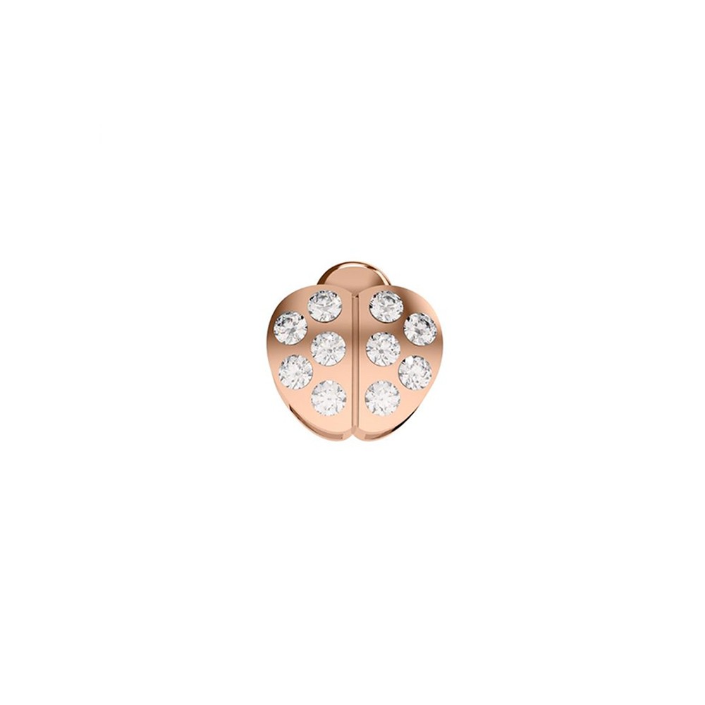 ELEMENTO DONNA ORO COCCINELLA IN ORO ROSA E DIAMANTI ref. DCHF9309.003