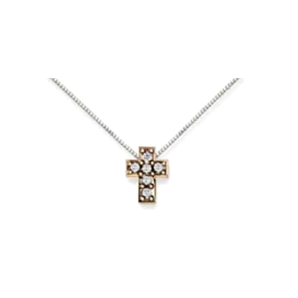 COLLANA DONNA ORO IN ORO ROSA E DIAMANTI ref. DHPF7213.002