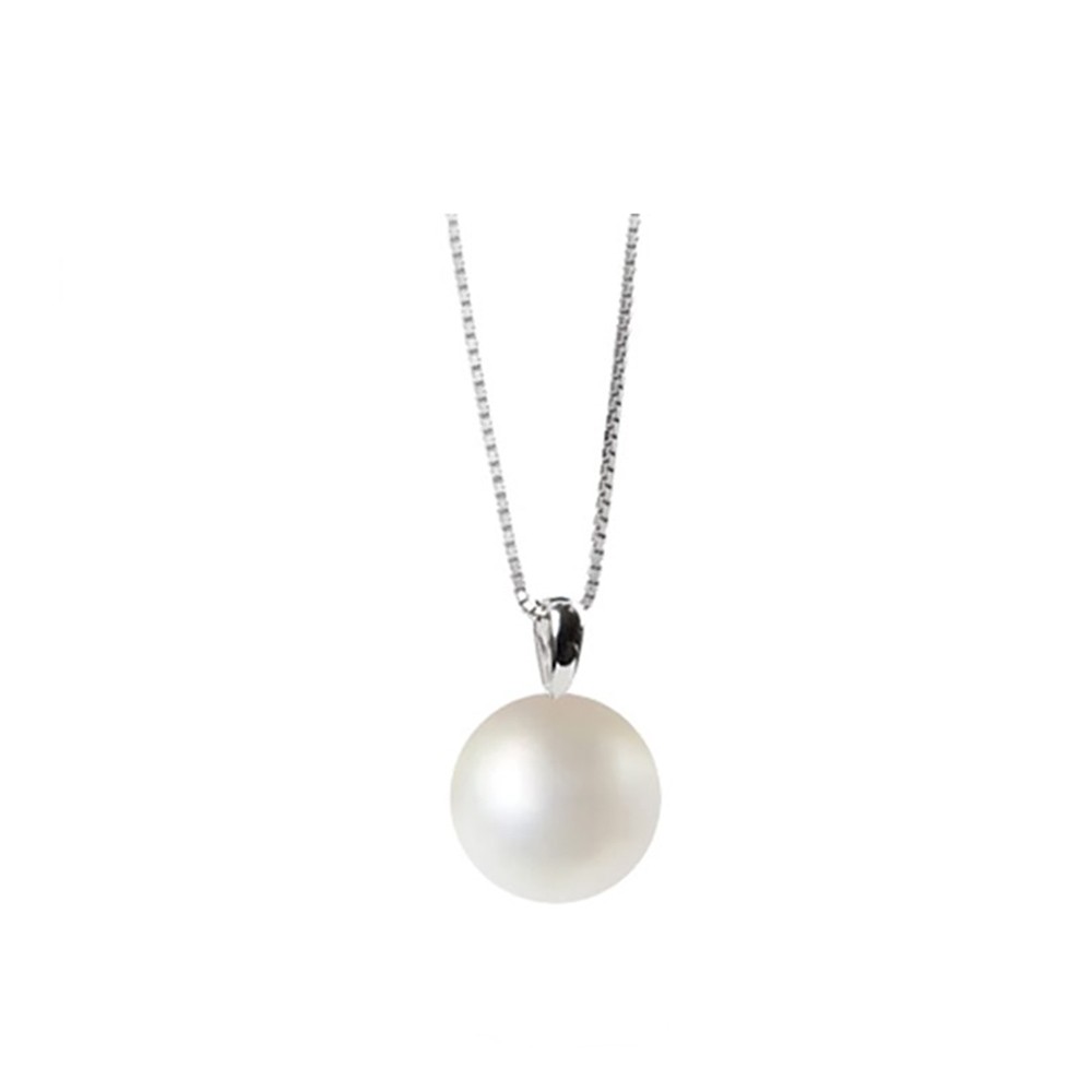 COLLANA DONNA ORO IN ORO BIANCO E PERLA ref. DHPP7221.002