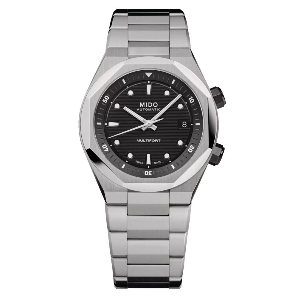 MIDO MULTIFORT 8 TWO CROWNS 40mm  ref. M047.507.11.051.00