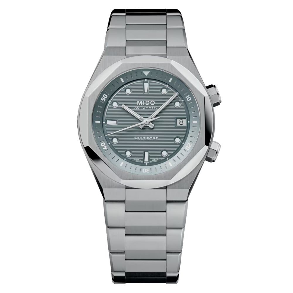 MIDO MULTIFORT 8 TWO CROWNS 40mm  ref. M047.507.11.081.00