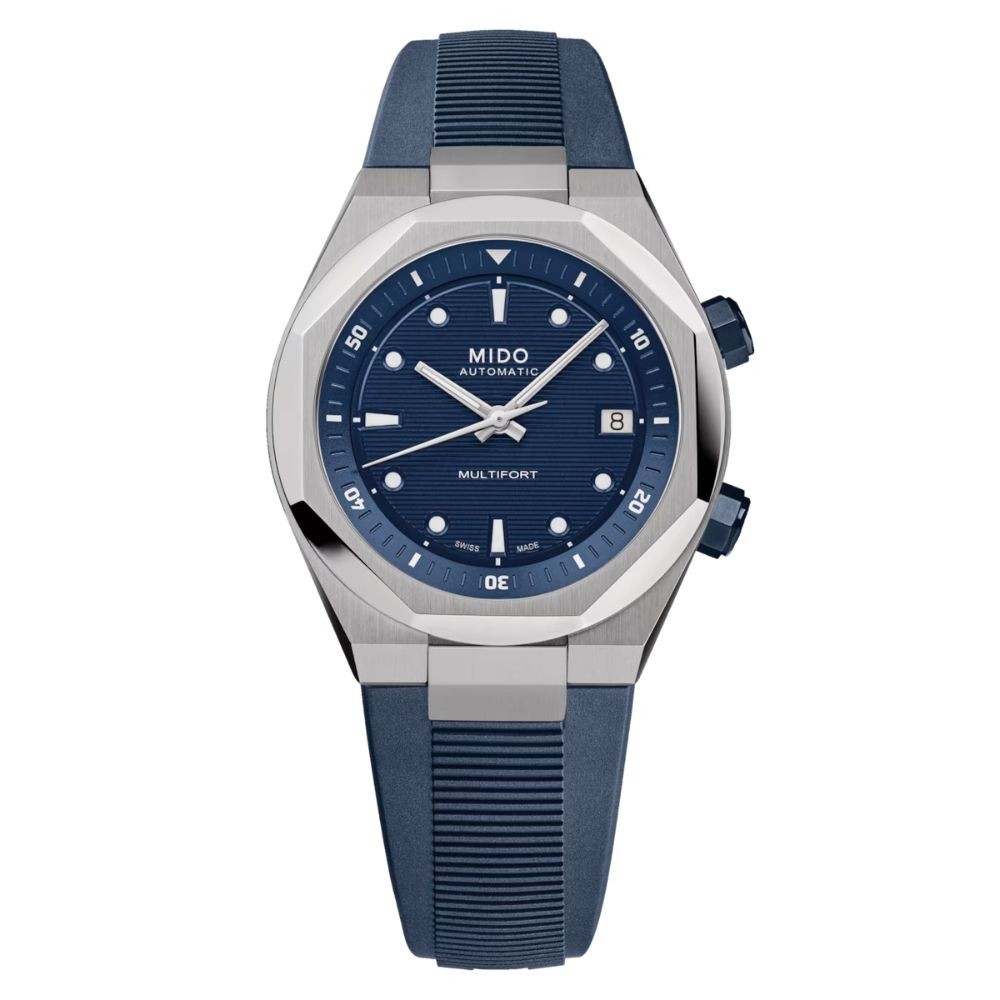 MIDO MULTIFORT 8 TWO CROWNS 40mm  ref. M047.507.17.041.00
