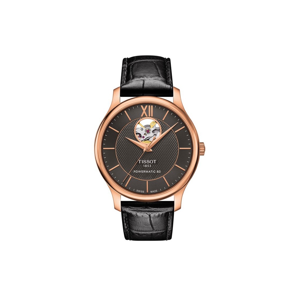 TISSOT TRADITION POWERMATIC 80 OPEN HEART ref. T063.907.36.068.00