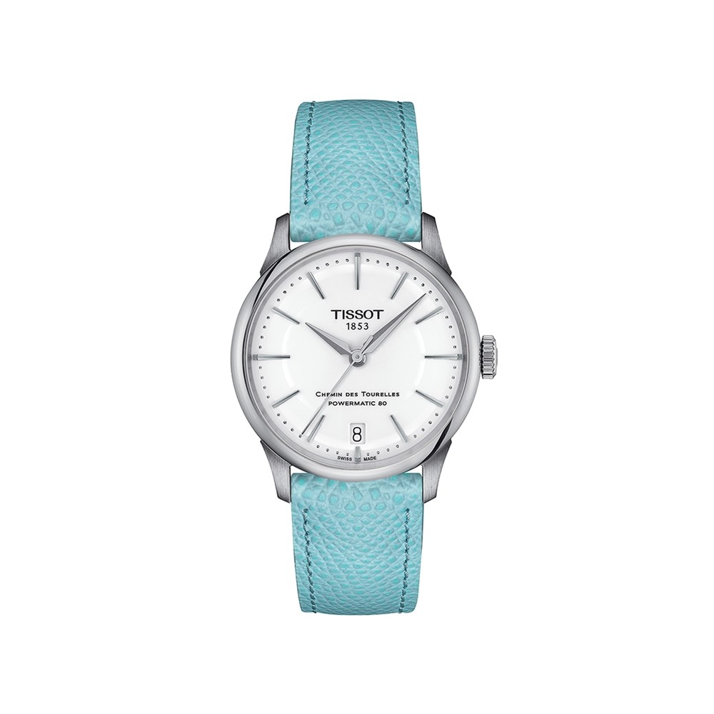 TISSOT CHEMIN DES TOURELLES POWERMATIC 80 34mm ref. T1392071601100