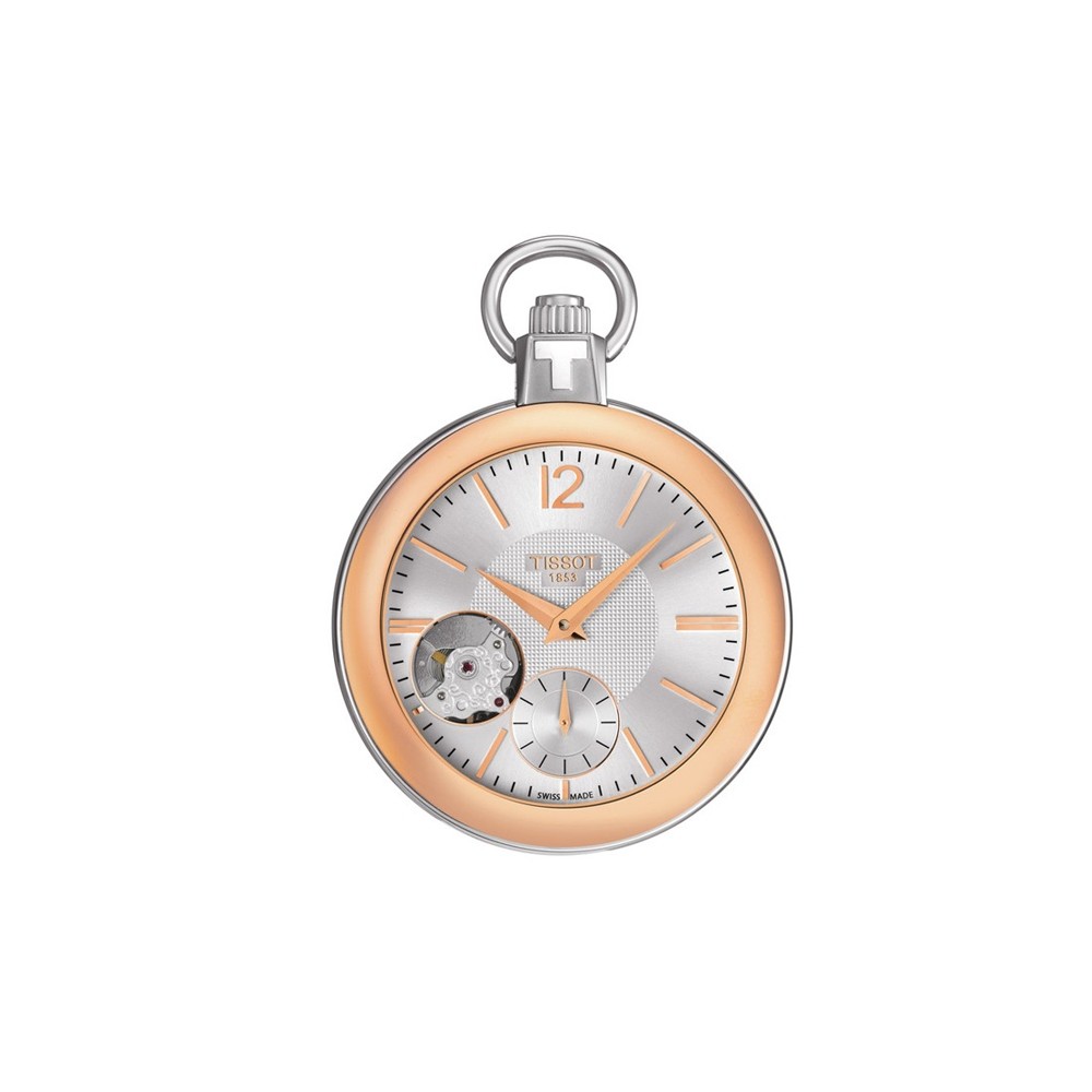 TISSOT POCKET MECHANICAL SKELETON ref. T853.405.29.037.01