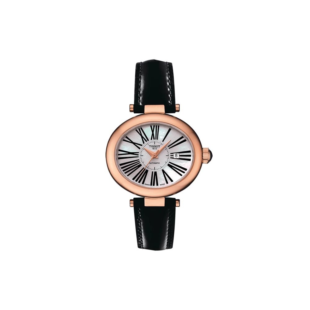 TISSOT GLAMOROUS LADY AUTOMATIC 18K GOLD ref. T917.307.76.113.01