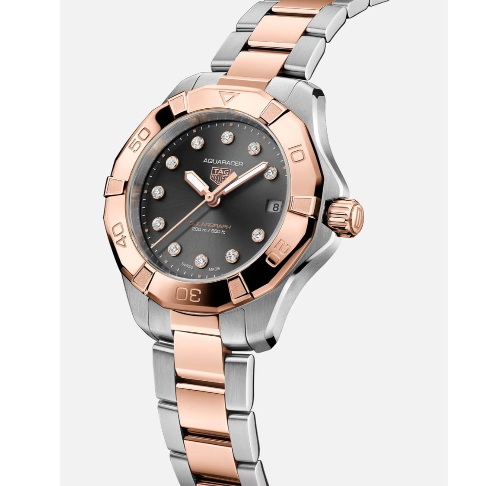 TAG HEUER AQUARACER PROFESSIONAL 200 SOLARGRAPH ref. WBP1324.BB0005