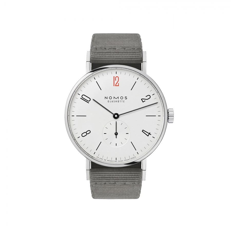 NOMOS TANGENTE 38 Ed. limitata per Medici senza frontiere ref. 165.S50