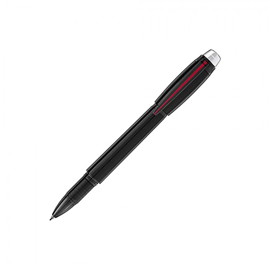 PENNA FINELINER MONTBLANC IN RESINA PREGIATA NERA STARWALKER ref. 112685