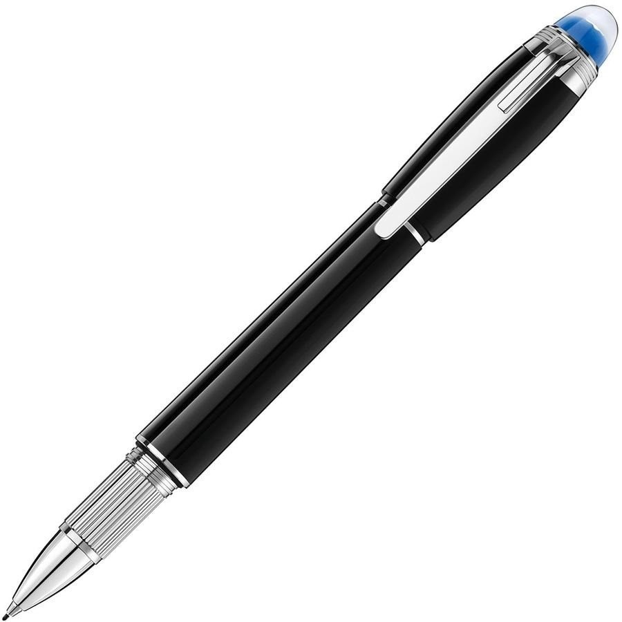 PENNA FINELINER MONTBLANC IN RESINA PREGIATA NERA STARWALKER ref. 118847