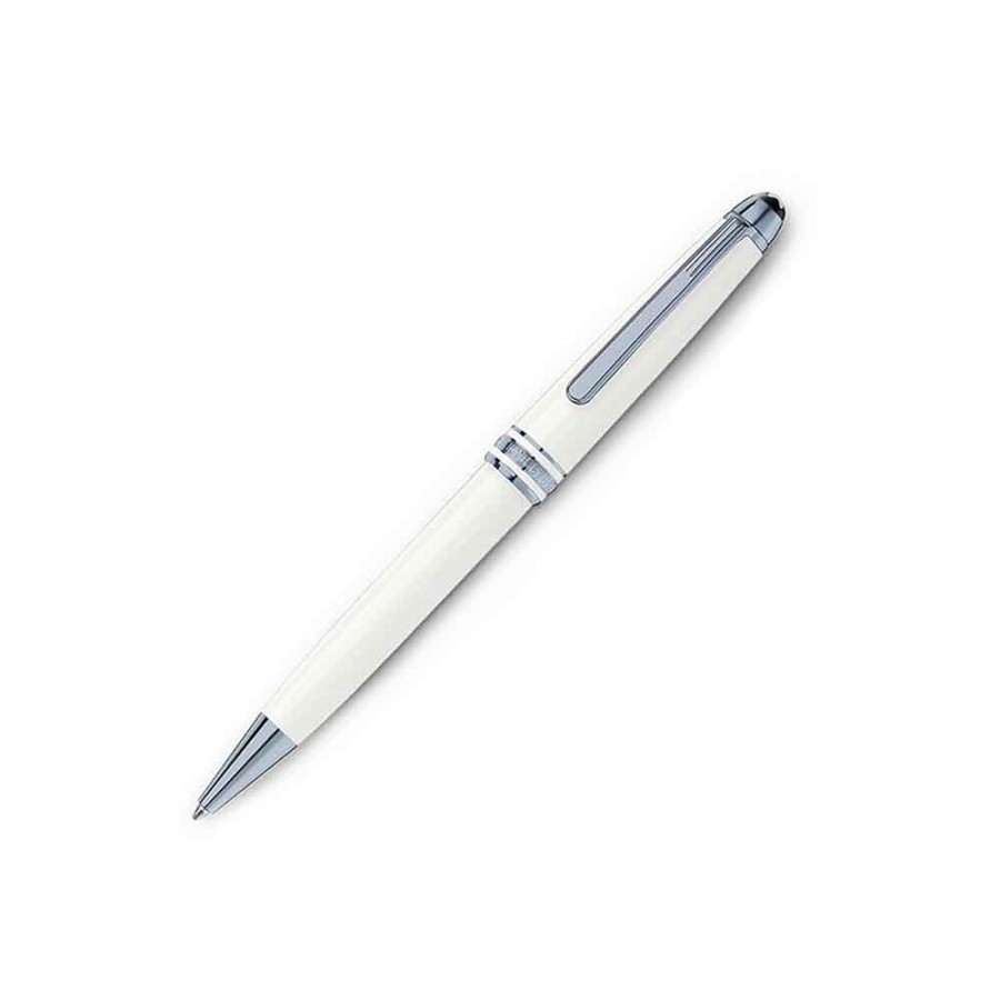 PENNA A SFERA MONTBLANC BIANCA MEISTERSTUCK ref. 129401