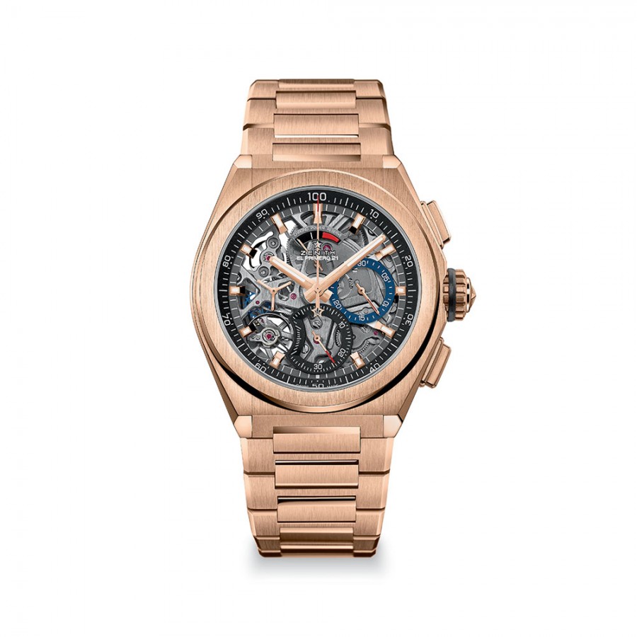 DEFY El primero 21 oro rosa ref. 18.9000.9004/71.M9000