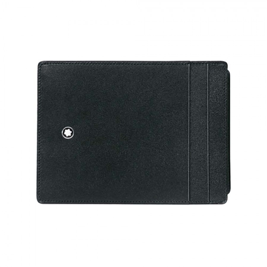 PORTA CARTE DI CREDITO MONTBLANC IN PELLE NERO MEISTERSTÜCK ref. 2665