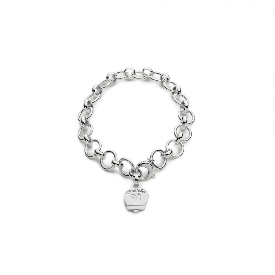 Bracciale Chantecler con campanella in argento ref. 34493