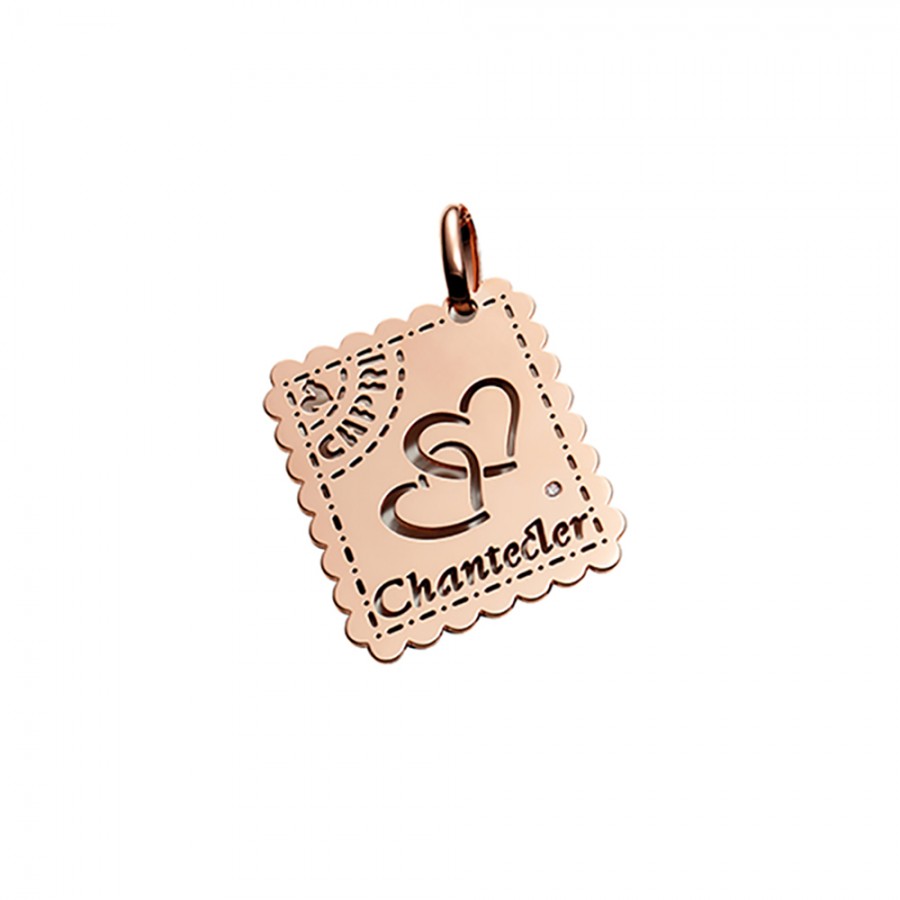 Ciondolo Chantecler in oro e diamante ref. 35183