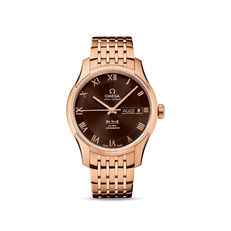 DE VILLE
OMEGA CO-AXIAL ANNUAL CALENDAR 41 MM