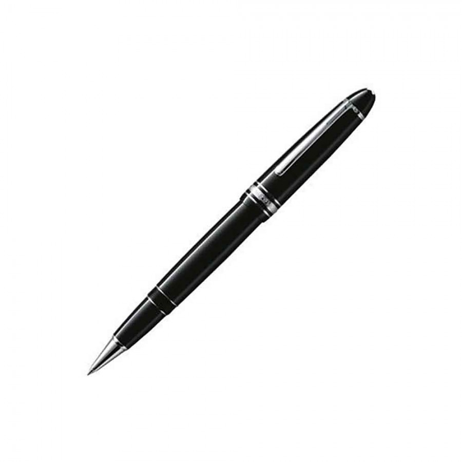 PENNA ROLLER MONTBLANC IN RESINA PREGIATA NERA MEISTERSTÜCK ref. 7571