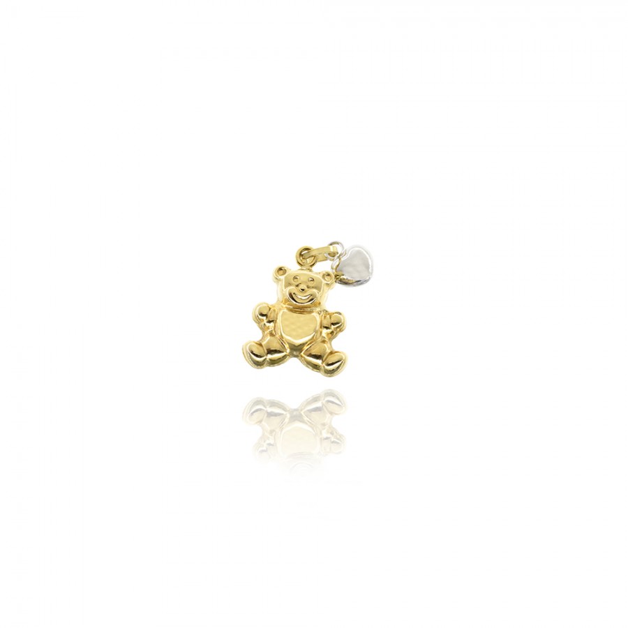 PENDENTE  oro Giallo e Bianco Simbolo:  CHARMS 