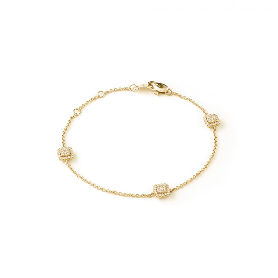 Bracciale Salvini Bagliori in oro giallo con diamanti ref. 81099242