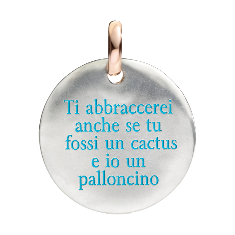 TI ABBRACCEREI ANCHE SE TU FOSSI UN CACTUS E IO UN PALLONCINO