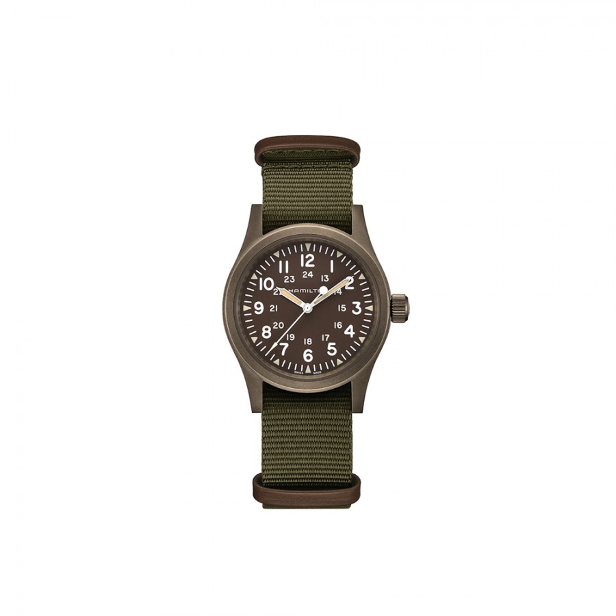 Khaki Field Mechanical 38mm ref. H69449961