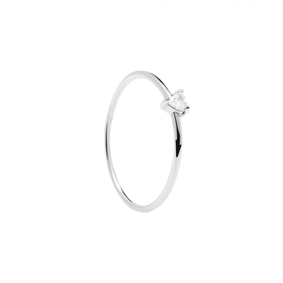 ANELLO IN ARGENTO WHITE HEART ref. AN02-223-12