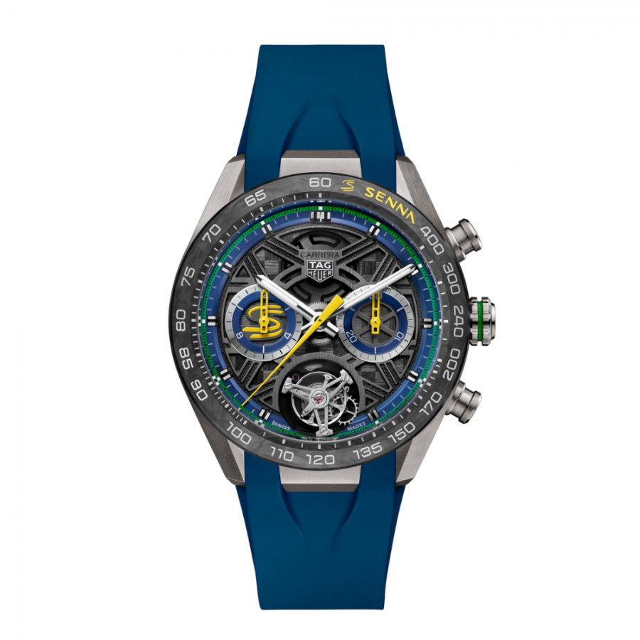 CARRERA CRONOGRAPH TOURBILLON LIM. ED. SENNA ref. CBU5081.FT6274