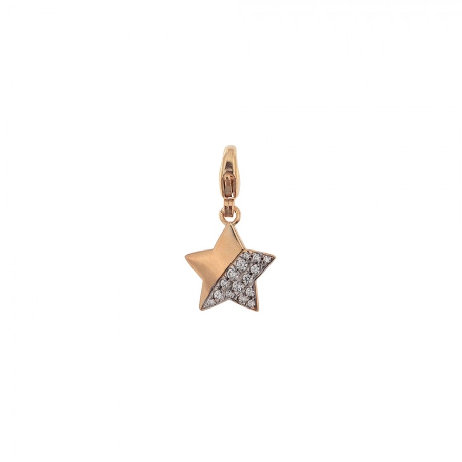 CIONDOLO STELLA CON ZIRCONI ref. CNZ-007-STE