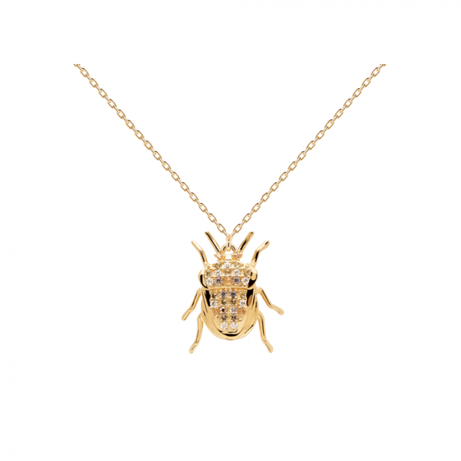 COLLANA AMULETO LUCK BEETLE ref. CO01-254-U