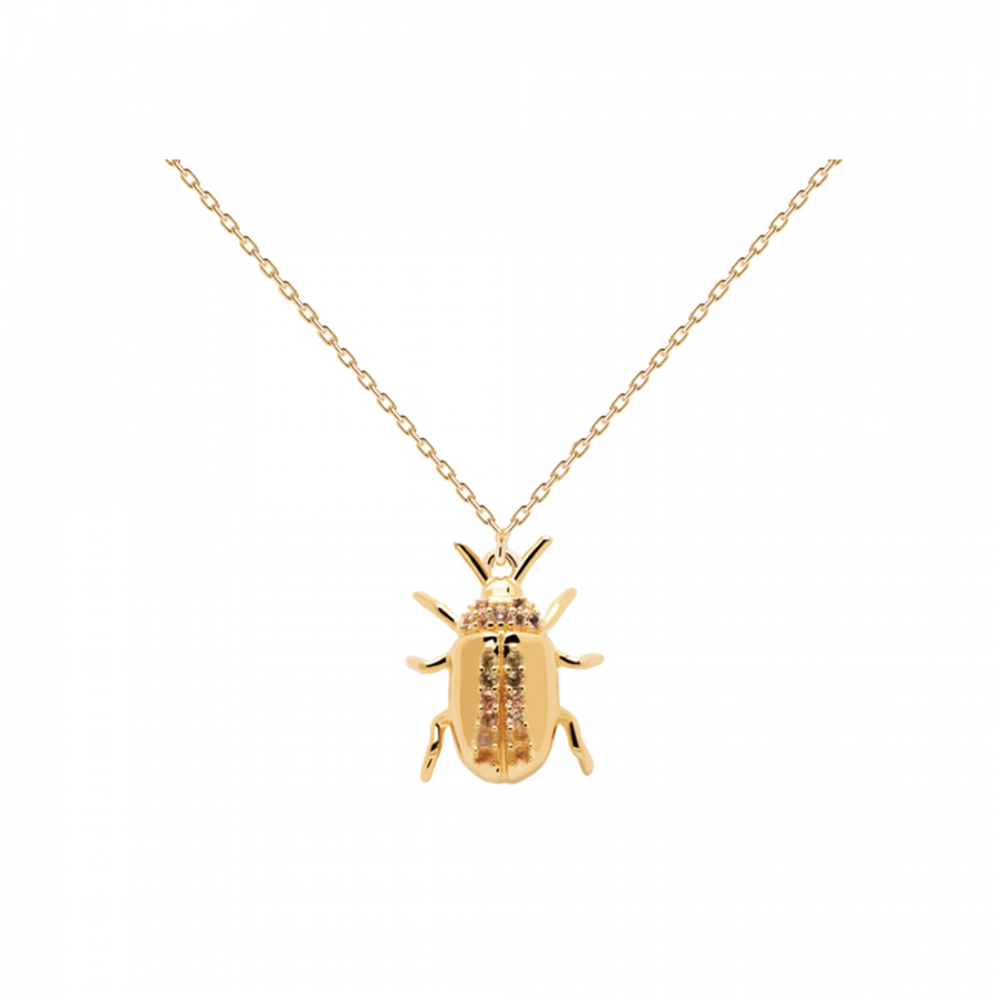 COLLANA AMULETO BALANCE BEETLE ref.CO01-257-U