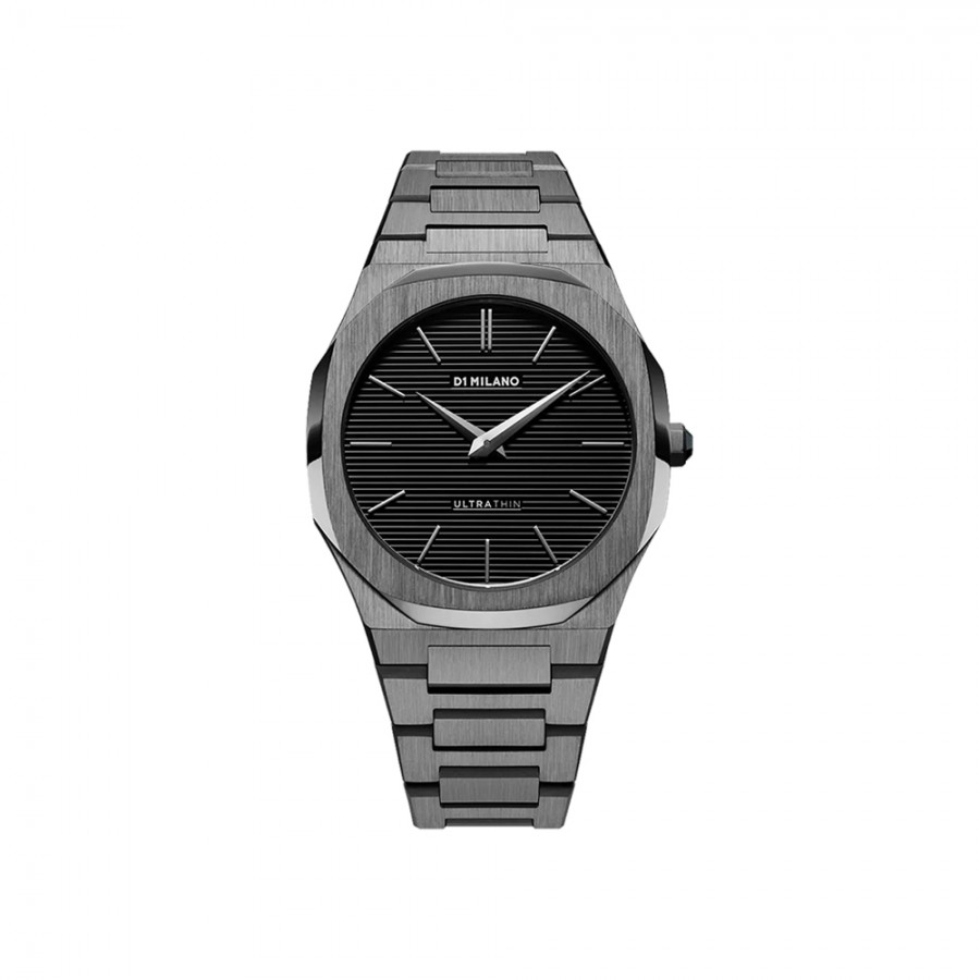 D1 MILANO ULTRA THIN Bracelet 40mm GUN METAL ref. D1-UTBJ15