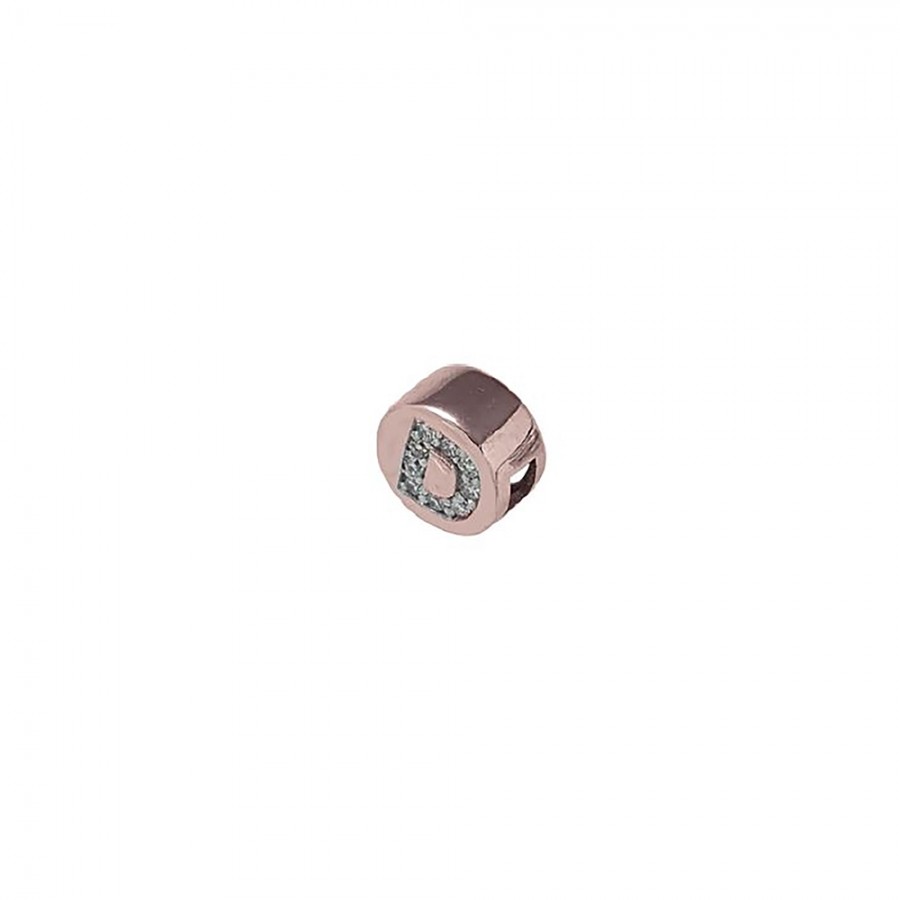 ELEMENTO D TONDO IN ORO ROSA E DIAMANTI DONNA ORO - ELEMENTS ref. DCHF8119D.002